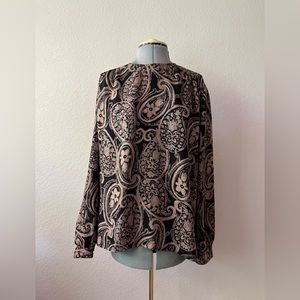 Valentino wool and silk blouse